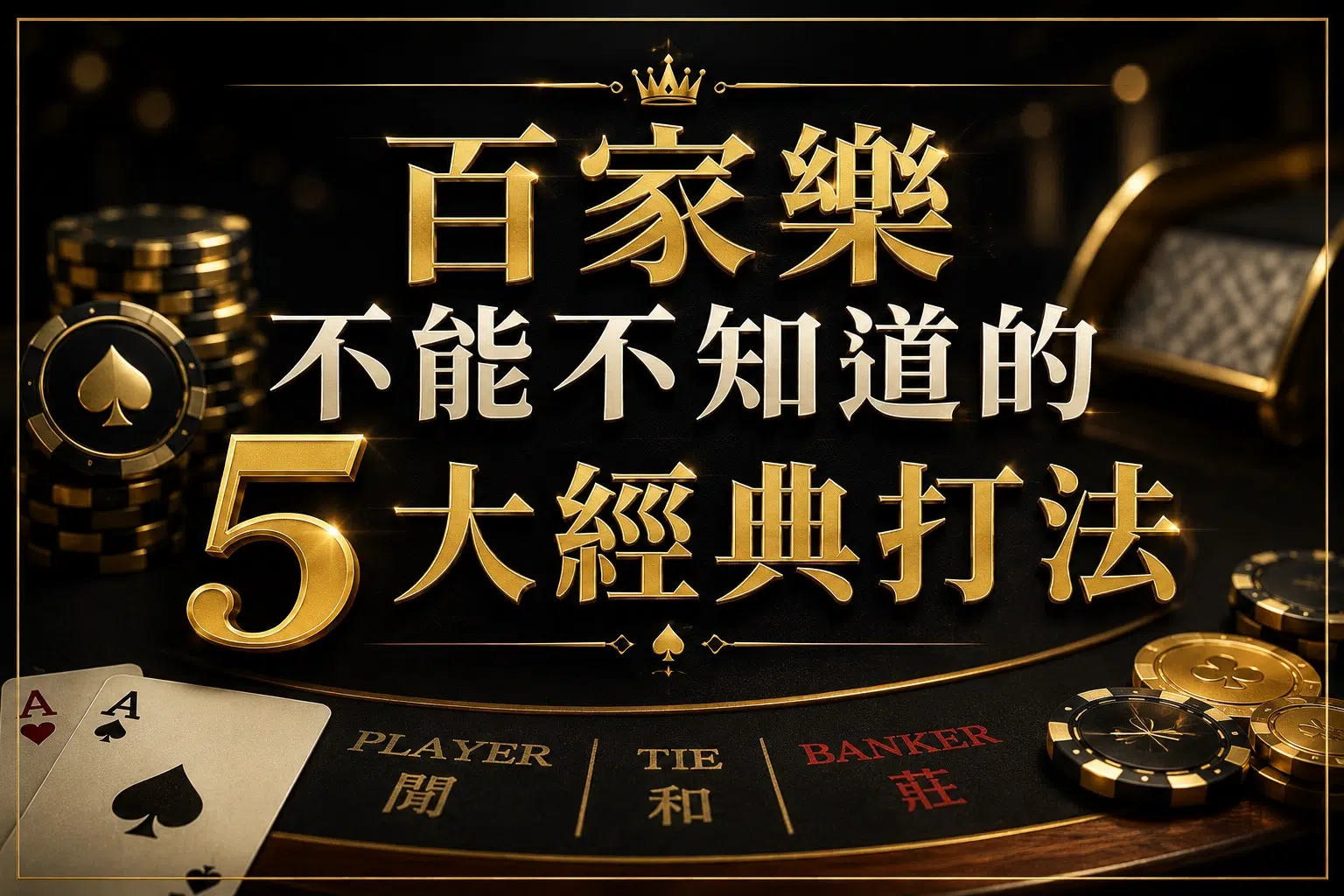 百家樂五大經典打法