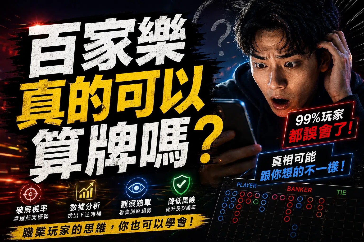 百家樂真的可算牌嗎