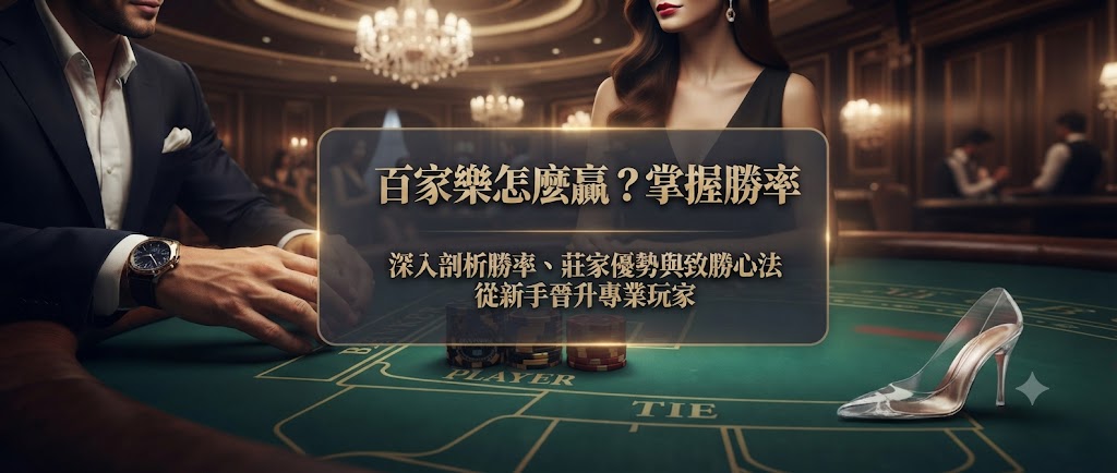 百家樂勝率解析與押莊策略 Casino 牌桌攻略