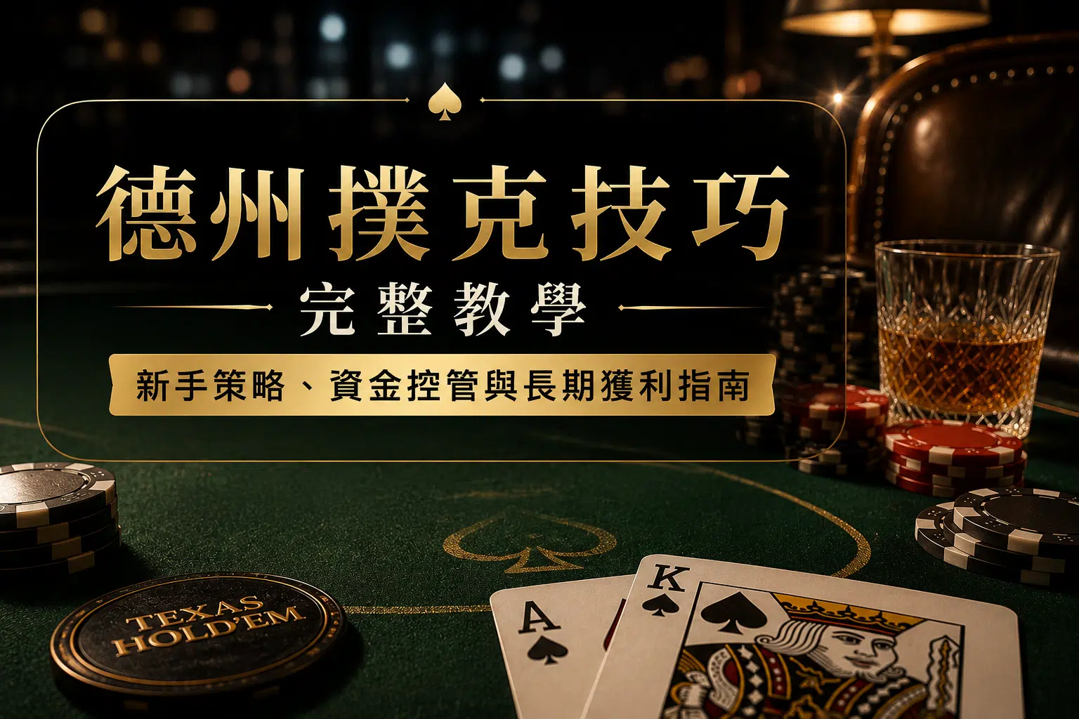 德州撲克新手技巧